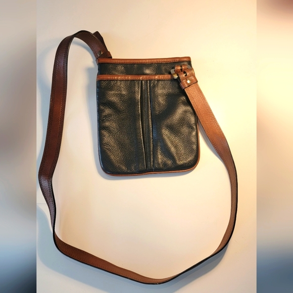 Vintage Michael Kors Leather Crossbody - Picture 1 of 4